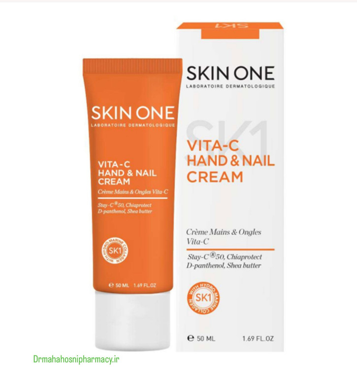 کرم دست و ناخن ویتامین سی اسکین وان