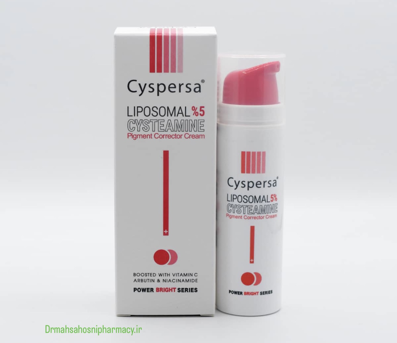 Cyspersa cysteamine cream