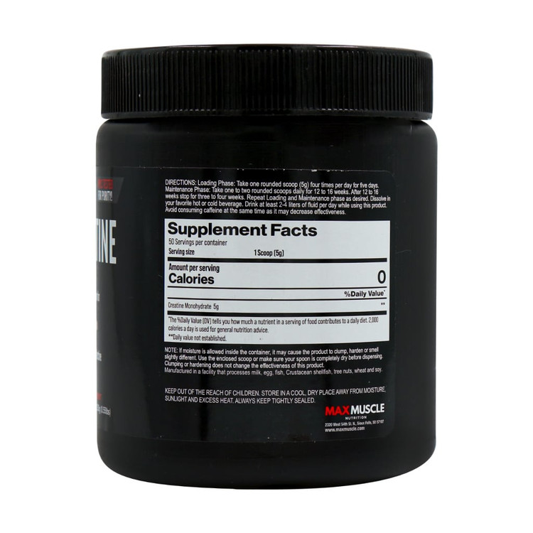 Max Muscle Max Creatine