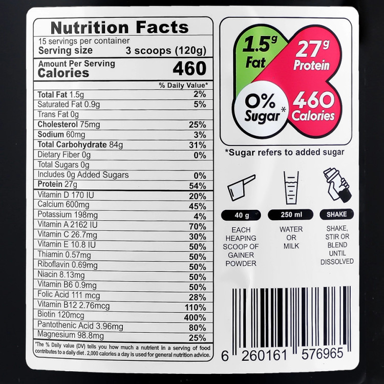 Kalleh Pro Gainer Strawberry