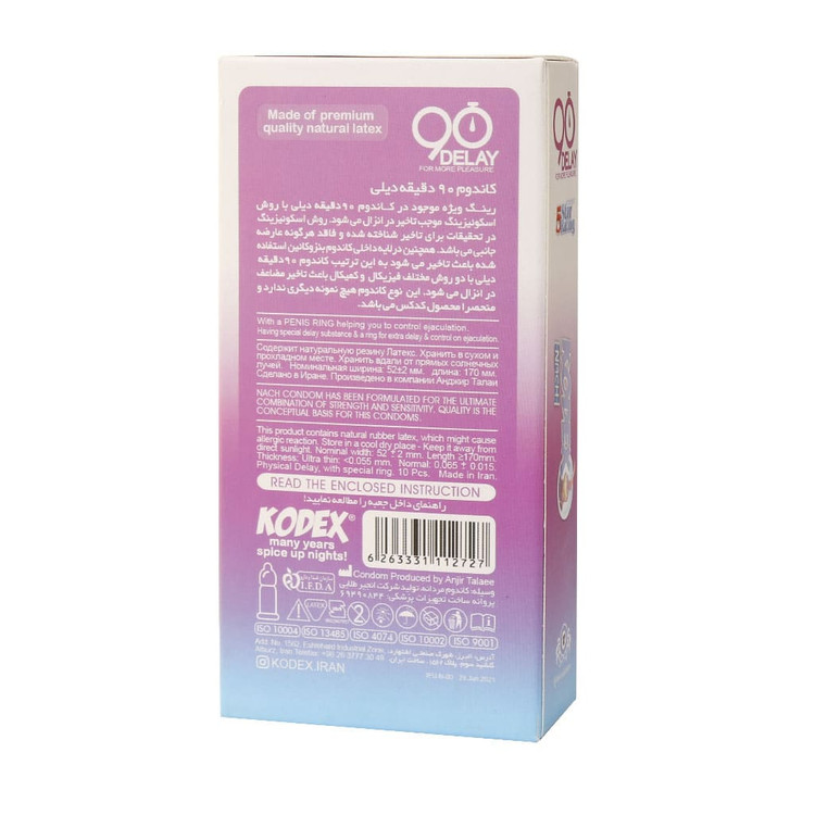 Kodex 90 Minutes Delay Condom