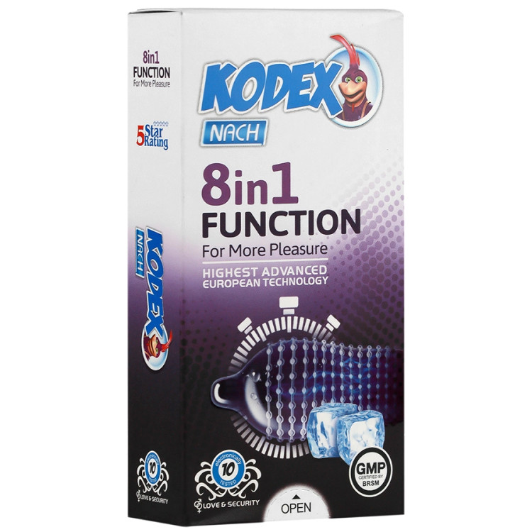 Kodex 8 in 1 Function Condom