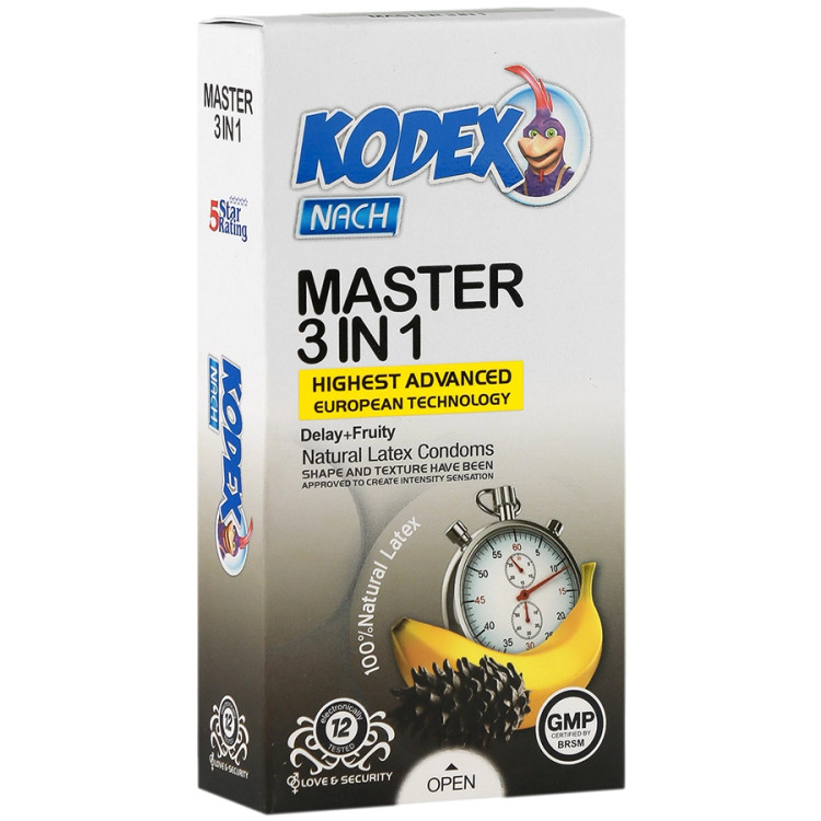 Kodex Master 3 in 1 Condom
