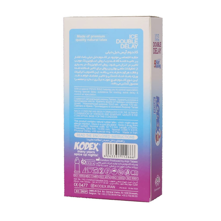 Kodex Double Delay Ice Condom
