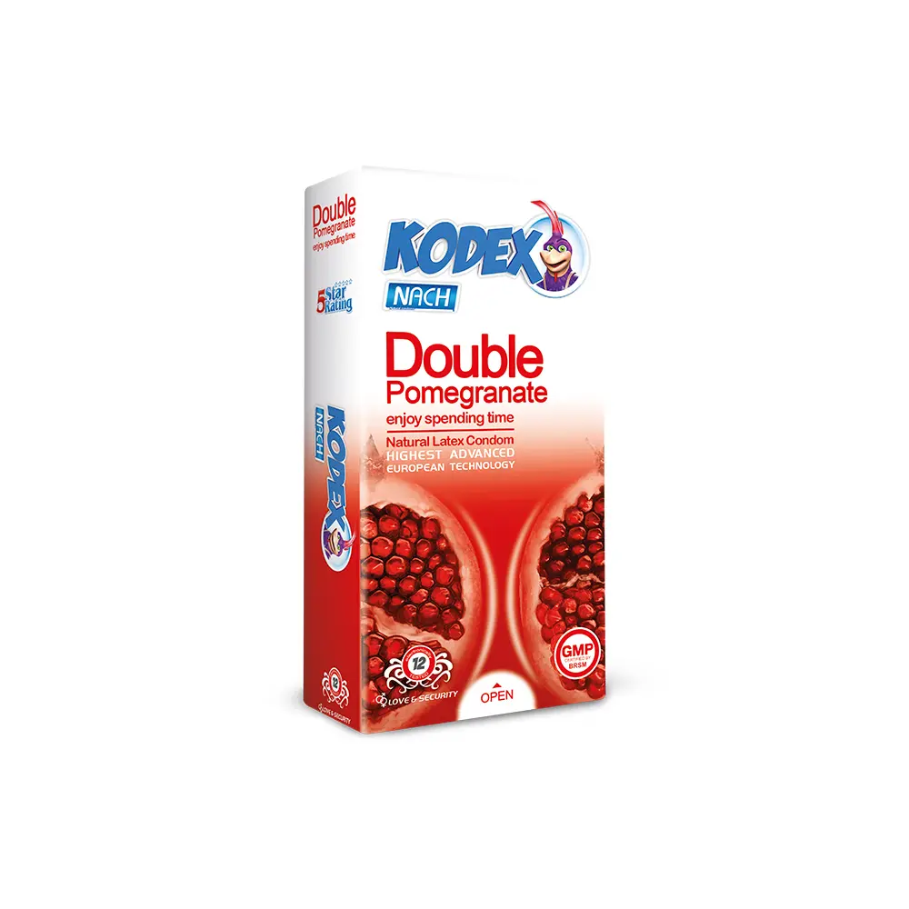 Kodex Double Pomegranate Condom