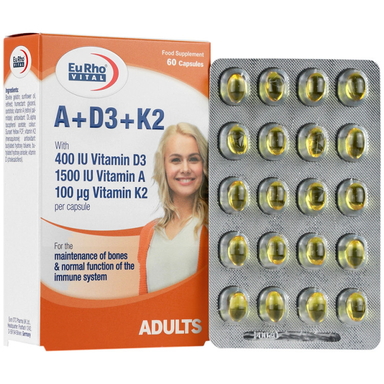 EurhoVital A D3 K2 Vitamins