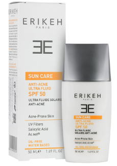 فلوئید ضد آفتاب و ضد جوش SPF50 (بی رنگ) اریکه