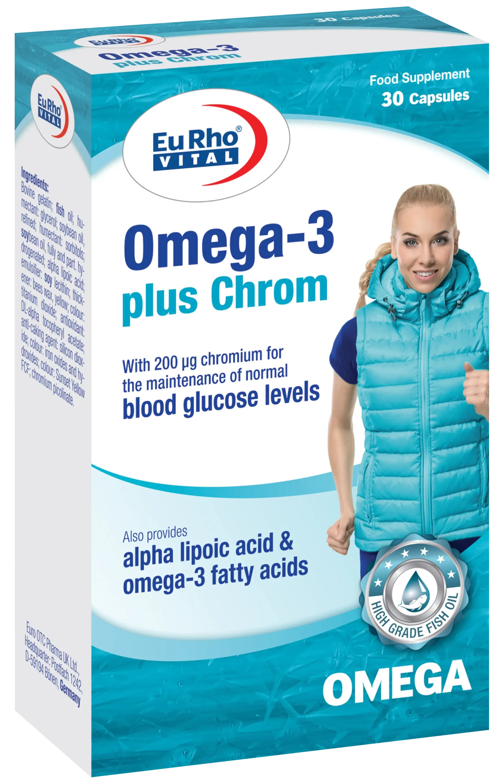 Eurho Vital Omega 3 Plus Chrom