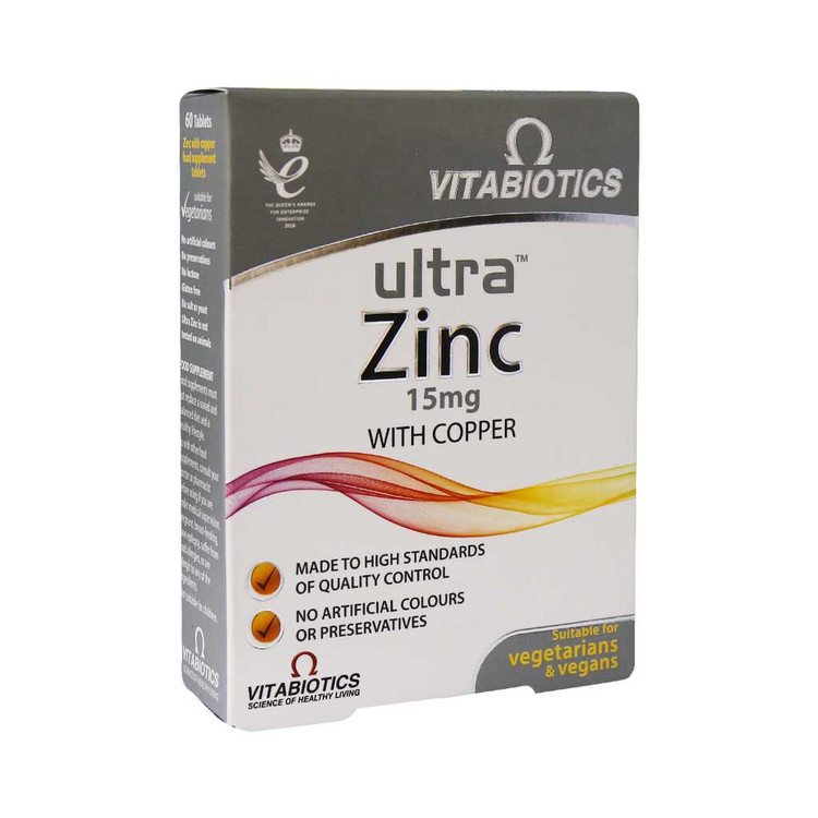 Vitabiotics Ultra Zink Plus copper