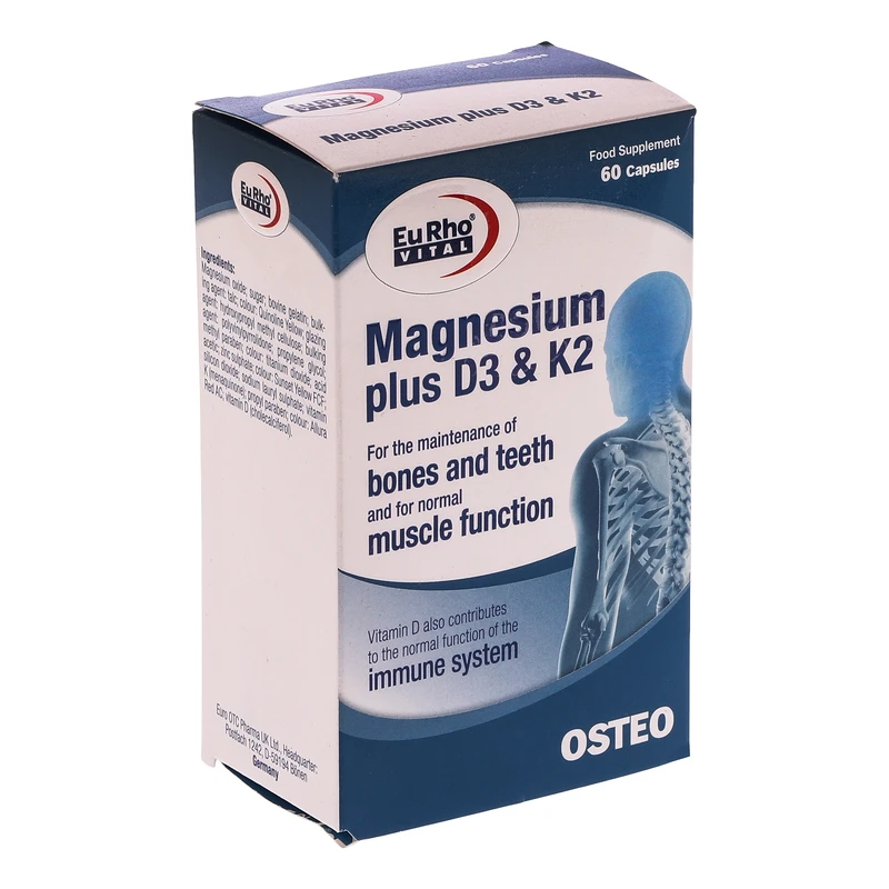 Eurho Vital Magnesuim Plus D3 and k2