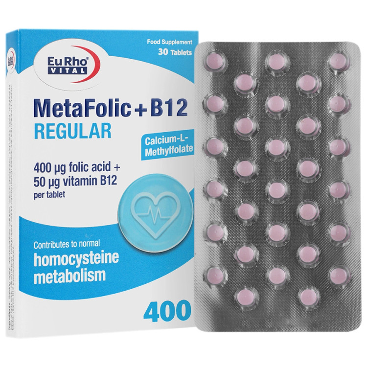 Eurho Vital MetaFolic plus B12 Regular