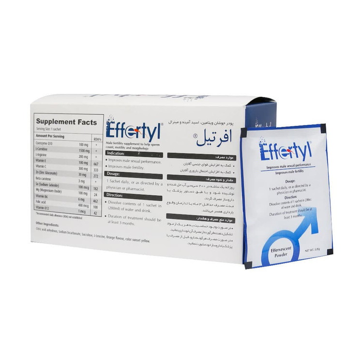 ساشه افرتیل بهشاد دارو 30 عددی