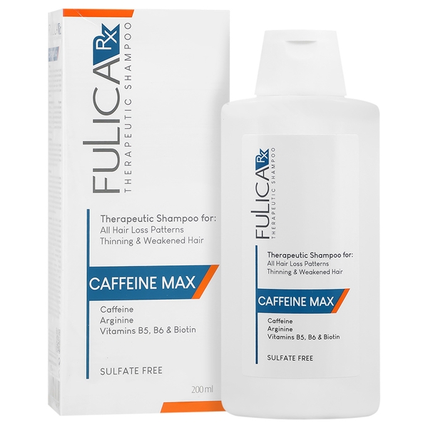 شامپو تقویت کننده و حجم دهنده CAFFEINE MAX فولیکا آر ایکس نمای ۲