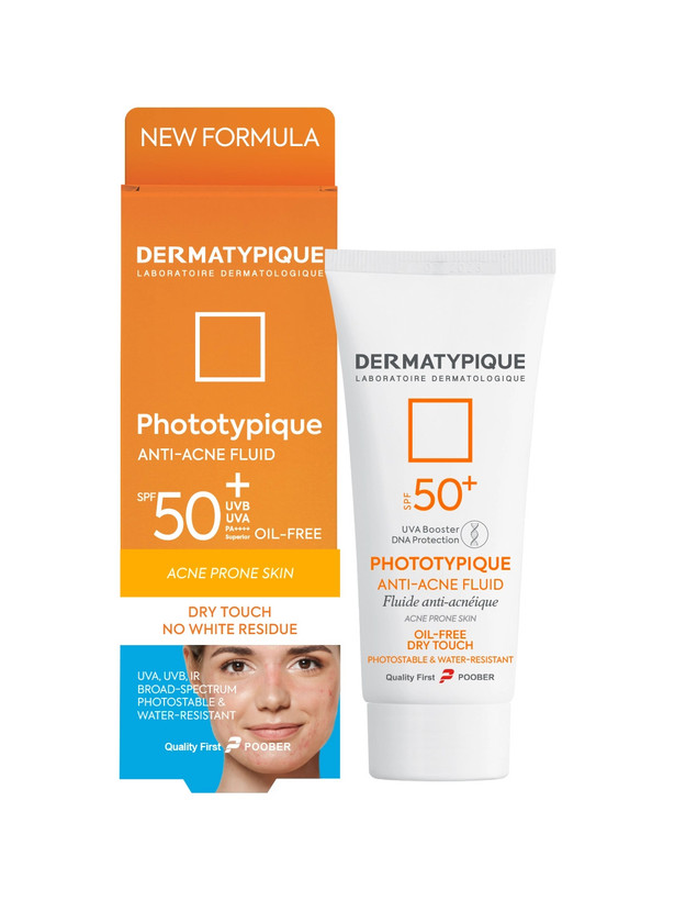 ضد آفتاب ضد جوش درماتیپیک SPF50