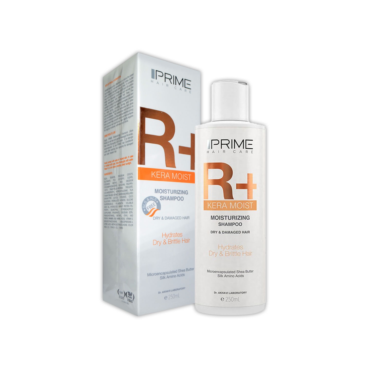 شامپو رطوب رسان موی خشک و آسیب دیده پرایم