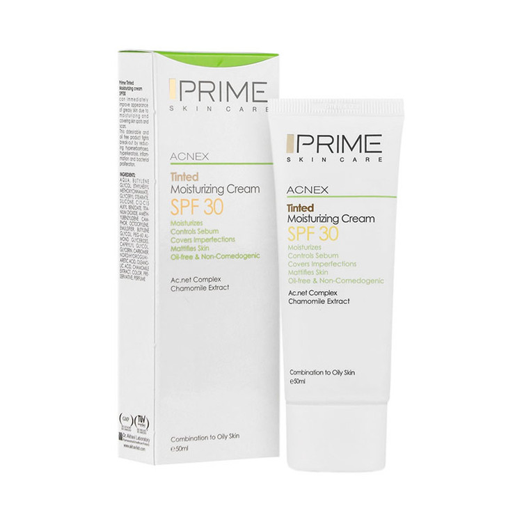 کرم مرطوب کننده spf30 مناسب پوست مختلط تا چرب پرایم