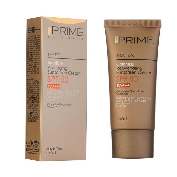 کرم ضدآفتاب جوان کننده spf50 پرایم