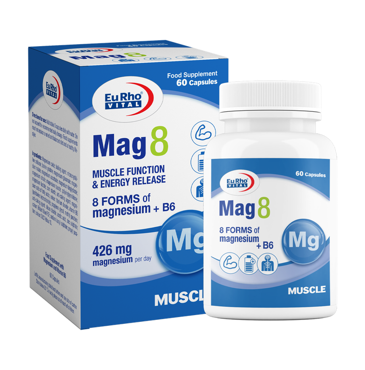 کپسول مگ 8 یوروویتال 60 عددی