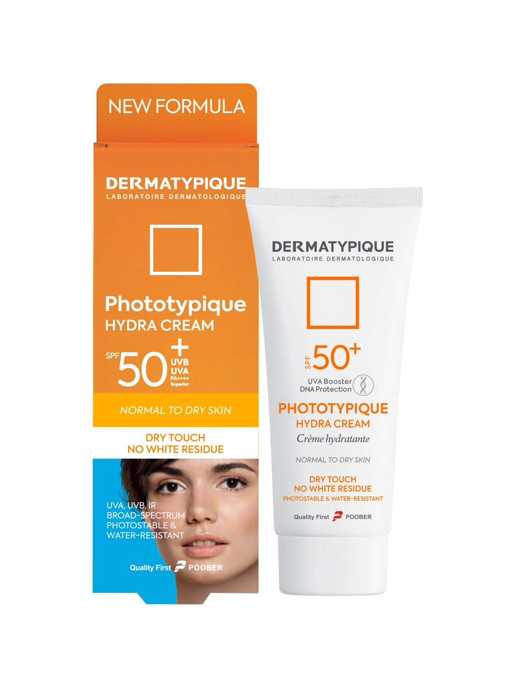 کرم ضدآفتاب درماتیپیک (پوست خشک) SPF۵۰ بی رنگ