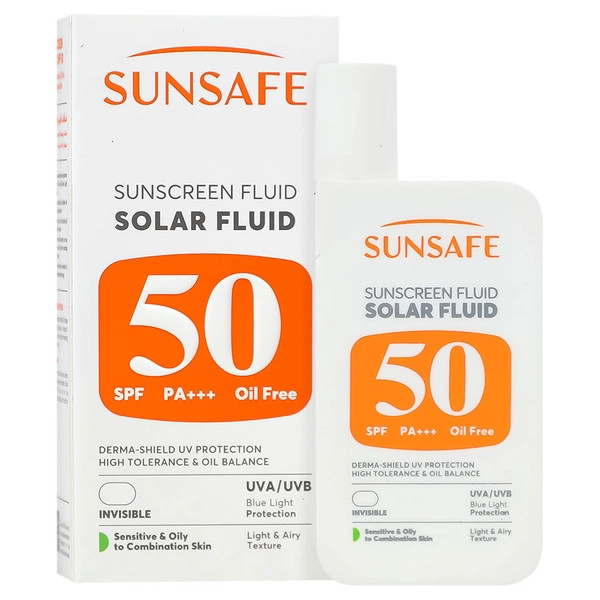 ضد آفتاب سولار فلوئید SPF50 سان سیف