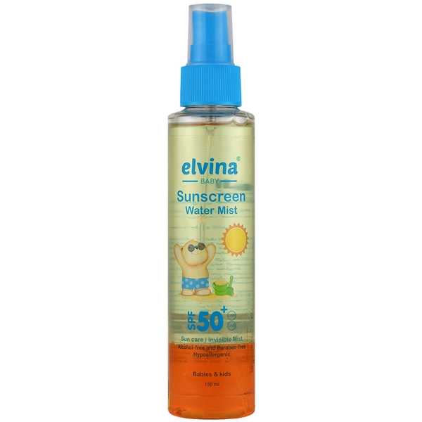 اسپری ضد آفتاب واتر میست کودک SPF50 الوینا