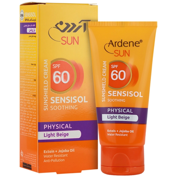 کرم ضد آفتاب فیزیکال سنسی سول SPF60 آردن