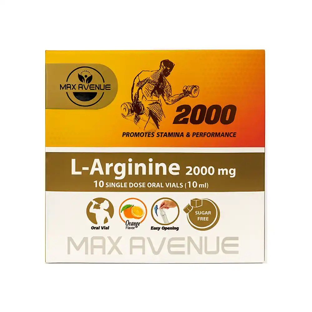 ویال ال آرژنین 2000 میلی گرم
