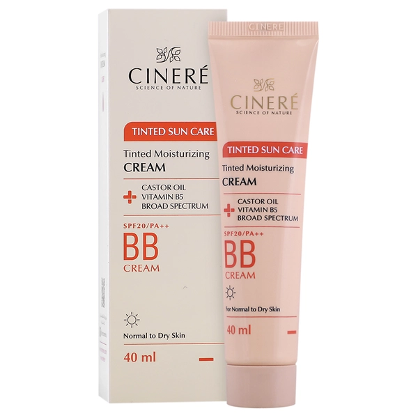بی بی کرم مرطوب کننده SPF20 سینره