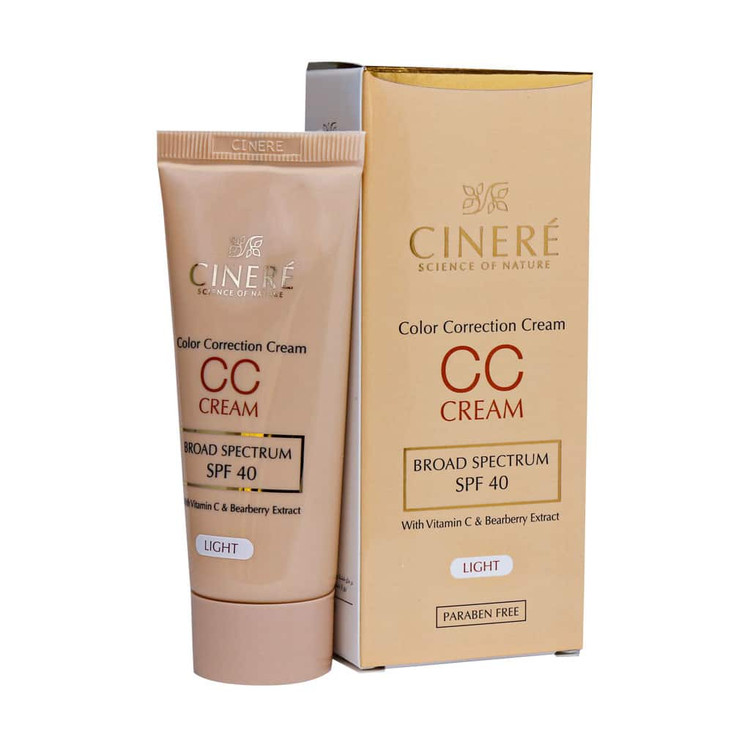 سی سی کرم SPF40 سینره 40 میلی لیتر