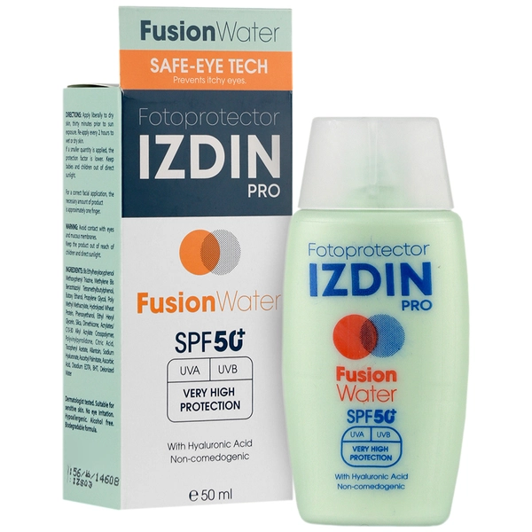 کرم ضد آفتاب فیوژن واتر SPF50 ایزدین