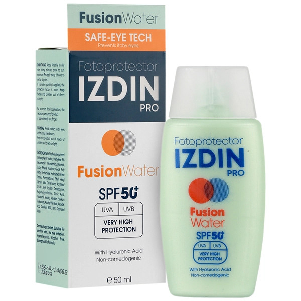 کرم ضد آفتاب فیوژن واتر SPF50 ایزدین