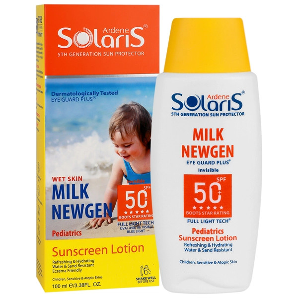 لوسیون ضد آفتاب میلک نیوژن SPF50 سولاریس