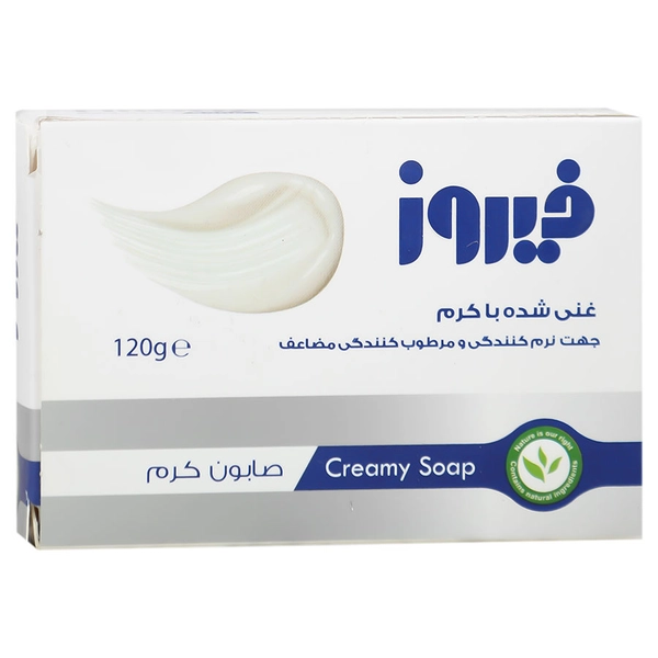 صابون غنی شده با کرم فیروز