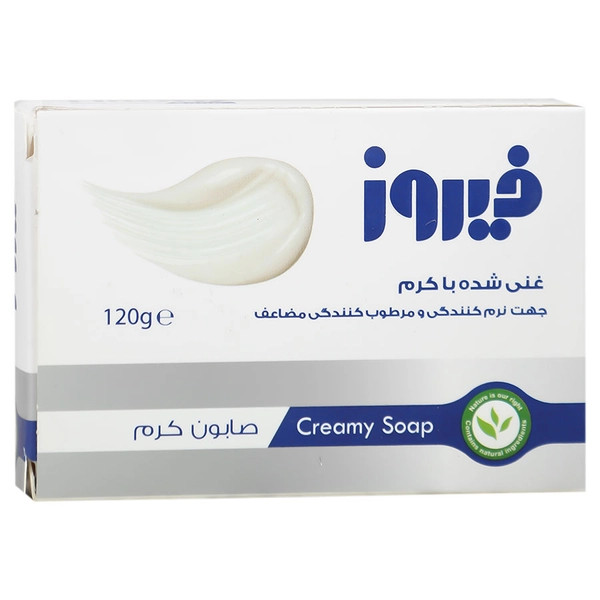 صابون غنی شده با کرم فیروز