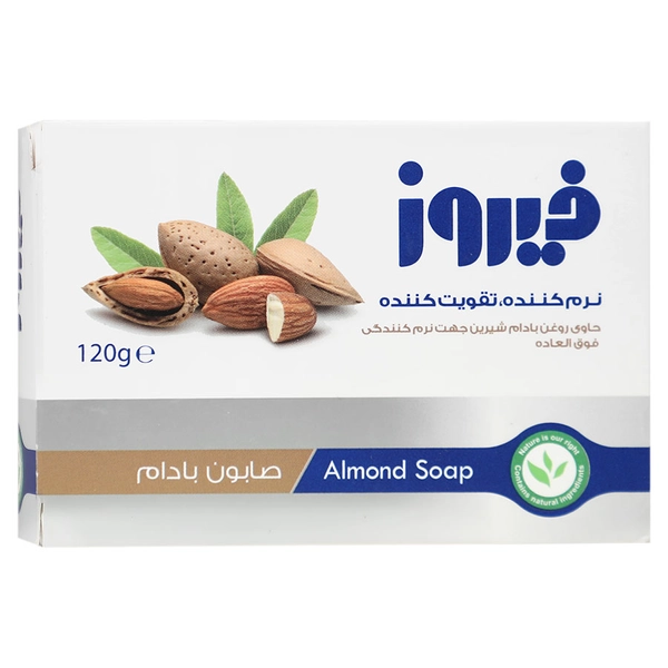 صابون نرم کننده و تقویت کننده بادام فیروز