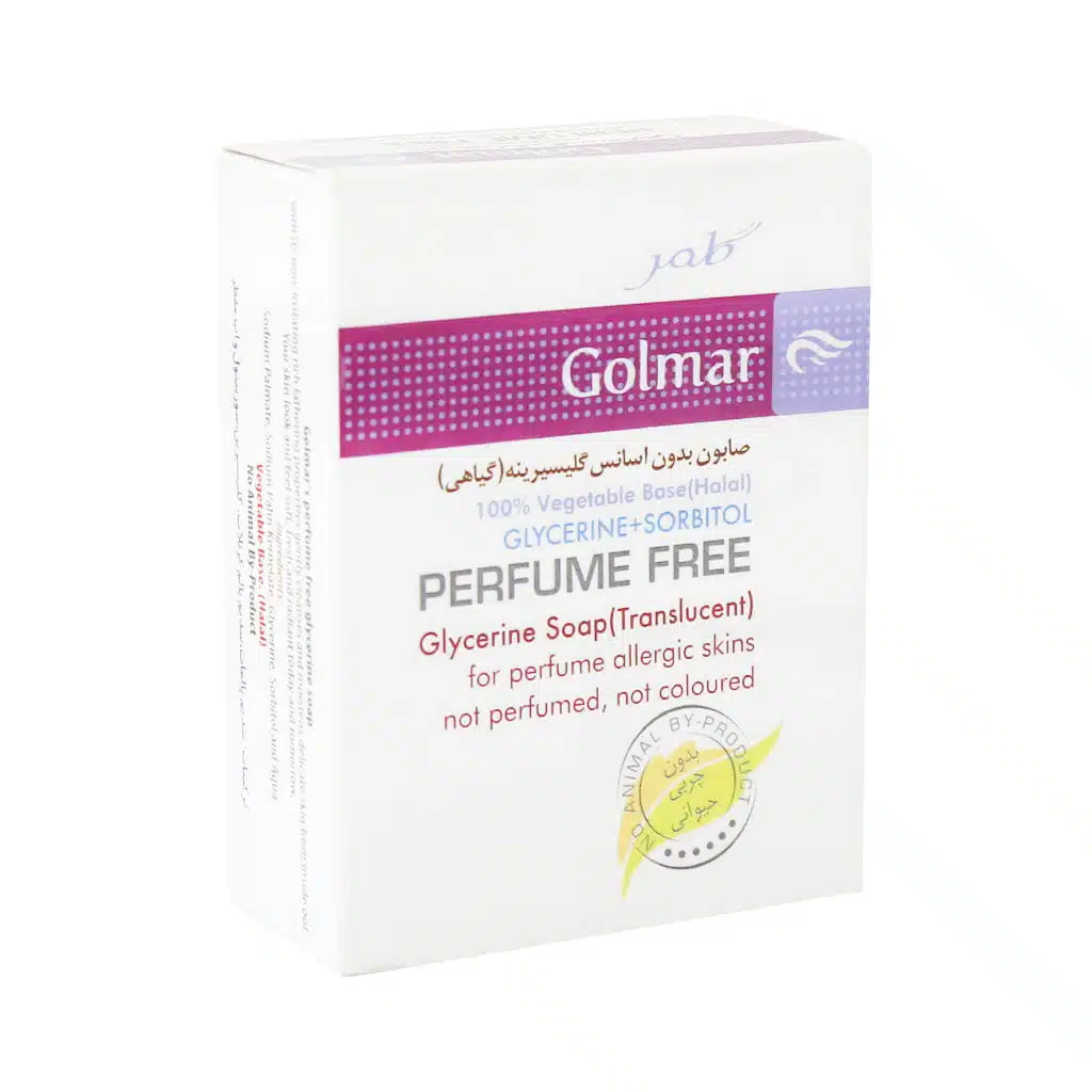 صابون بدون اسانس گلیسیرینه گلمر 100 گرم
