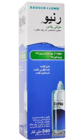 محلول شستشوی لنز رنیو مولتی پلاس
