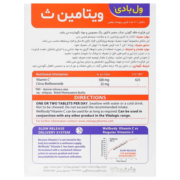 ول بادی ویتامین سی ویتالوجیک