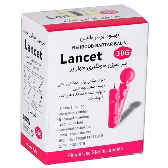 سرسوزن قند خون ۴ پر ۳۰ بهبود برتر بالین