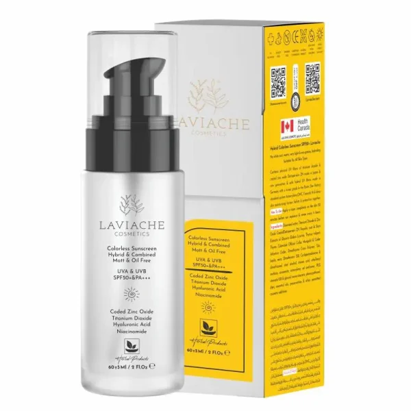 کرم ضد آفتاب بیرنگ هیبریدی +SPF50 لاویاچه