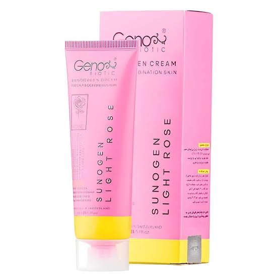 کرم ضد آفتاب SPF50 پوست چرب و مختلط ژنوبایوتیک