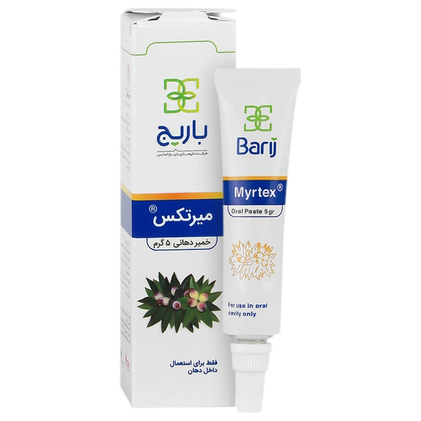 خمیر دهانی میرتکس باریج اسانس ۵ گرم