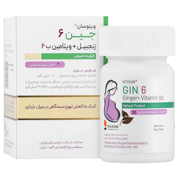 ویتوسان جین 6 داروسازی روژین