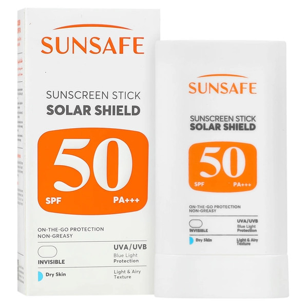 استیک ضد آفتاب سولار شیلد SPF50 پوست خشک سان سیف